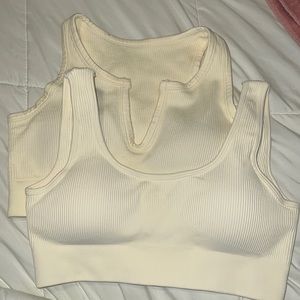 2 piece sports bra set from amazon size large